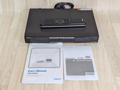 Humax pvr 9300t freeview - humax, pvr-9300t